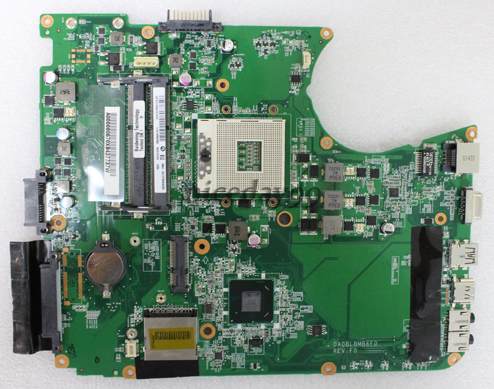 Toshiba Satellite L750 L755 A000080670 DA0BLBMB6F0 HM65 S989 Int - Click Image to Close